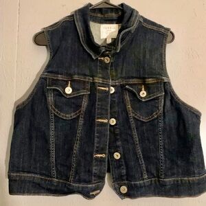 Torrid Dark Denim Vest